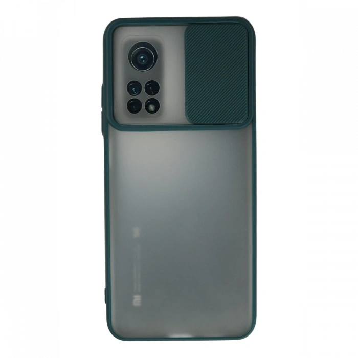 Newface Xiaomi Mi 10T Kılıf Palm Buzlu Kamera Sürgülü Silikon