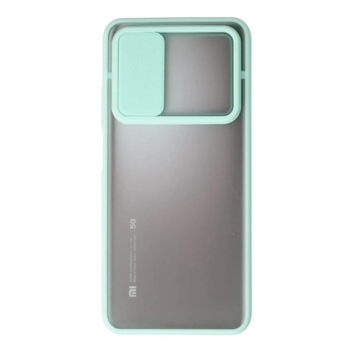 Newface Xiaomi Mi 10T Kılıf Palm Buzlu Kamera Sürgülü Silikon