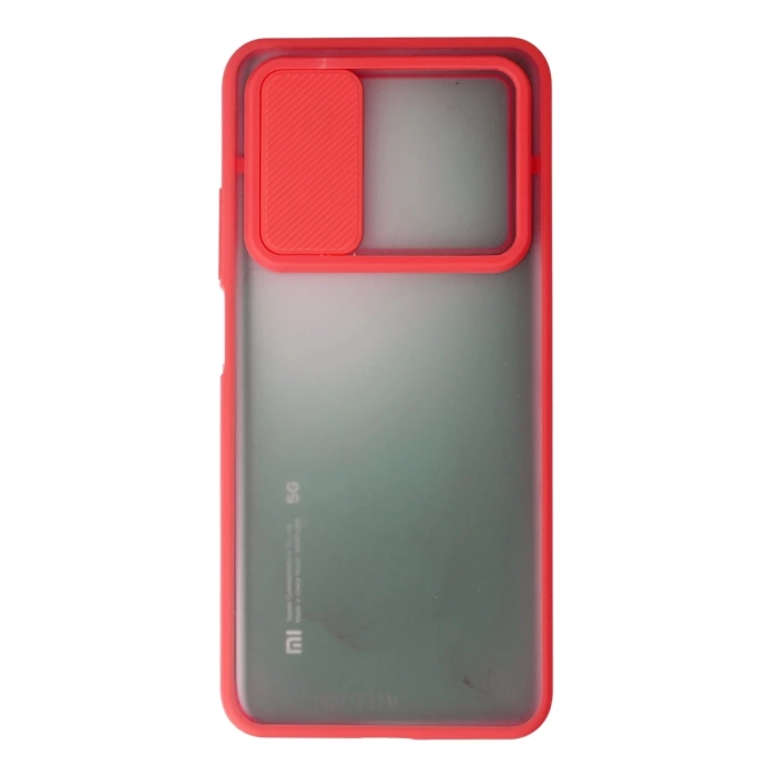 Newface Xiaomi Mi 10T Kılıf Palm Buzlu Kamera Sürgülü Silikon