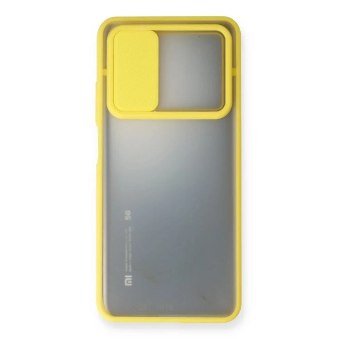 Newface Xiaomi Mi 10T Kılıf Palm Buzlu Kamera Sürgülü Silikon