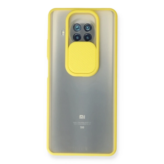 Newface Xiaomi Mi 10T Lite Kılıf Palm Buzlu Kamera Sürgülü Silikon