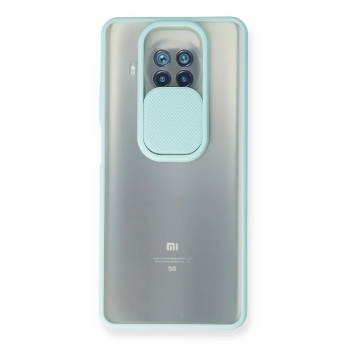 Newface Xiaomi Mi 10T Lite Kılıf Palm Buzlu Kamera Sürgülü Silikon