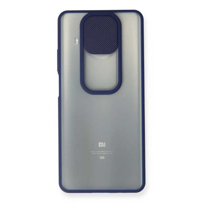 Newface Xiaomi Mi 10T Lite Kılıf Palm Buzlu Kamera Sürgülü Silikon