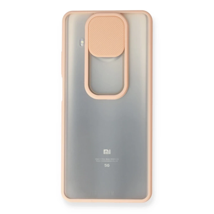 Newface Xiaomi Mi 10T Lite Kılıf Palm Buzlu Kamera Sürgülü Silikon