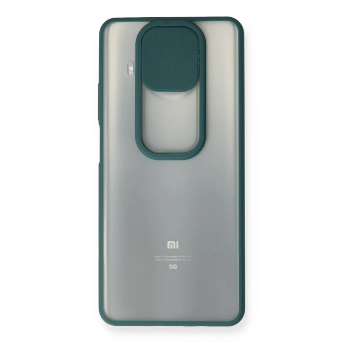 Newface Xiaomi Mi 10T Lite Kılıf Palm Buzlu Kamera Sürgülü Silikon