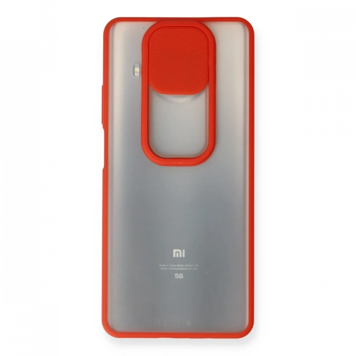 Newface Xiaomi Mi 10T Lite Kılıf Palm Buzlu Kamera Sürgülü Silikon