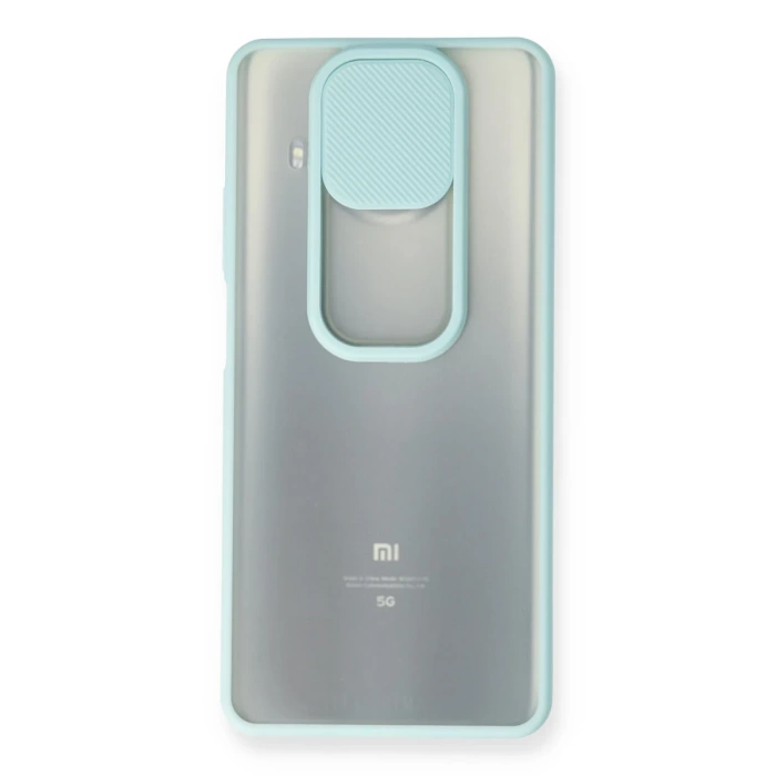 Newface Xiaomi Mi 10T Lite Kılıf Palm Buzlu Kamera Sürgülü Silikon