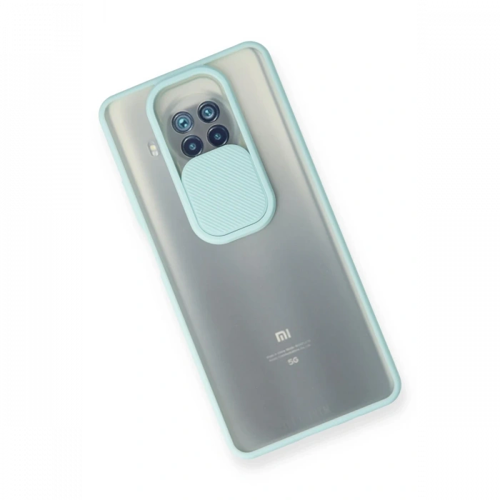 Newface Xiaomi Mi 10T Lite Kılıf Palm Buzlu Kamera Sürgülü Silikon