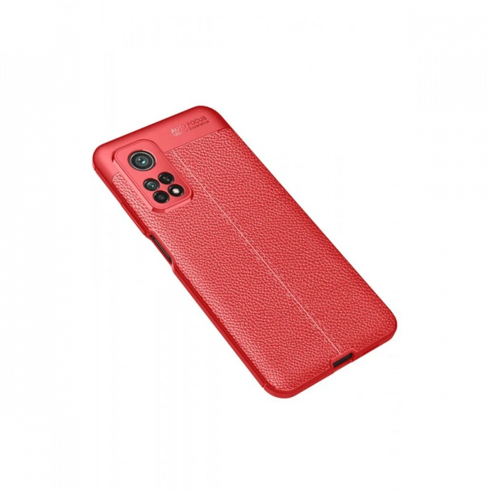 Xiaomi Mi 10T Pro Kılıf Auto Focus Kapak - Kırmızı