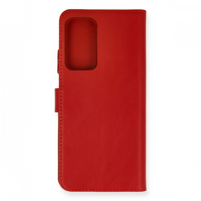 Xiaomi Mi 10T Trend S Plus Kapaklı Kılıf - Kırmızı