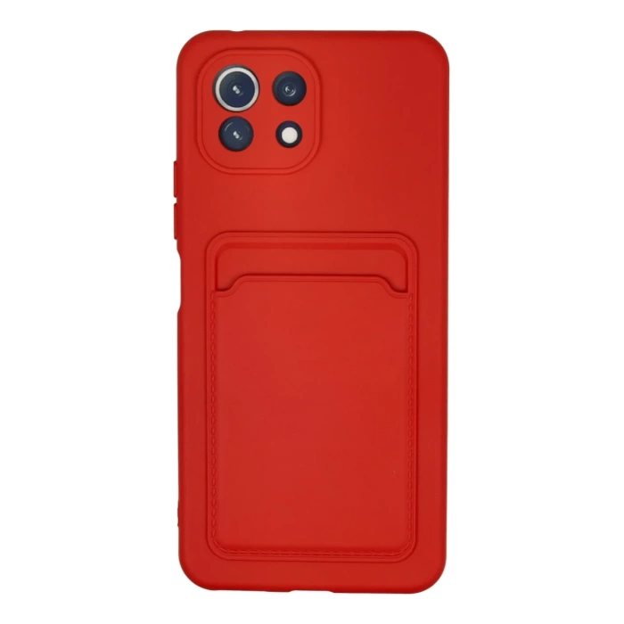 Newface Xiaomi Mi 11 Kılıf Kelvin Kartvizitli Silikon