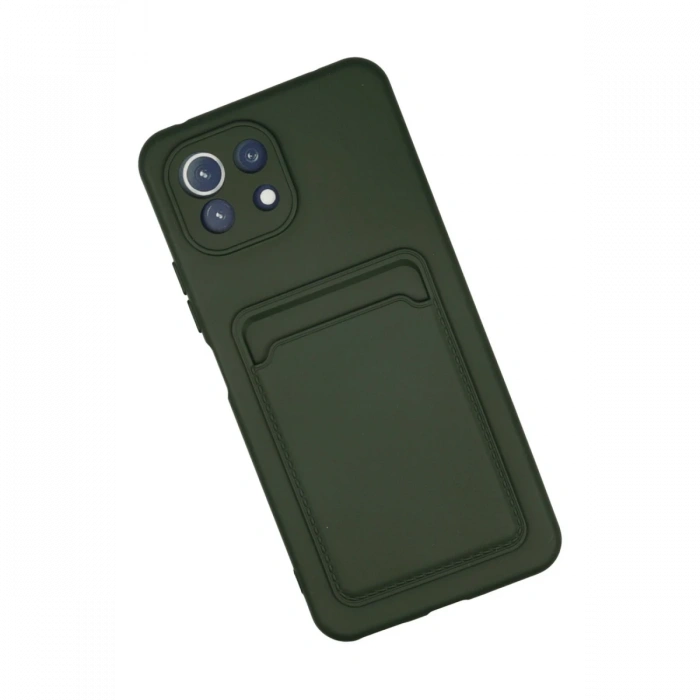 Newface Xiaomi Mi 11 Kılıf Kelvin Kartvizitli Silikon