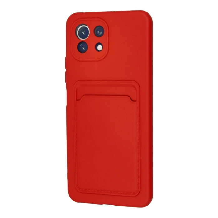 Newface Xiaomi Mi 11 Kılıf Kelvin Kartvizitli Silikon