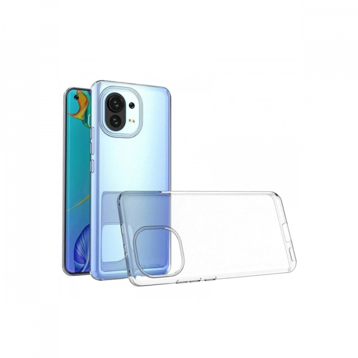 Newface Xiaomi Mi 11 Kılıf Lüx Şeffaf Silikon