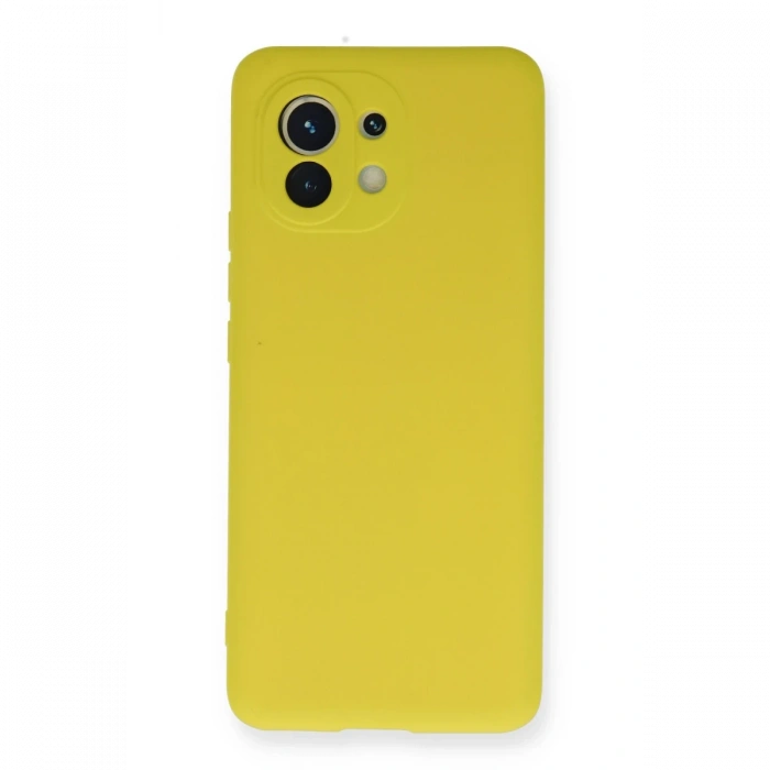 Newface Xiaomi Mi 11 Kılıf Nano içi Kadife Silikon