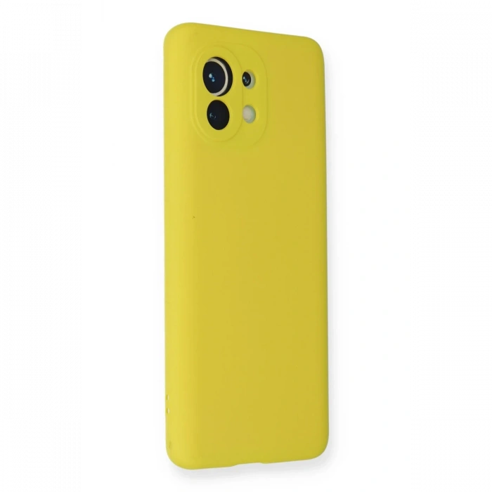 Newface Xiaomi Mi 11 Kılıf Nano içi Kadife Silikon
