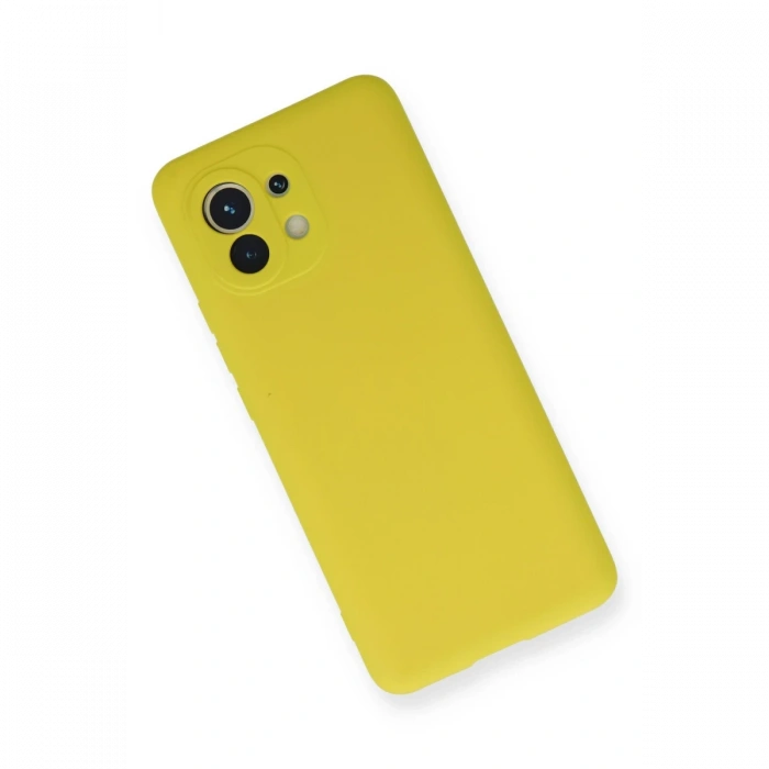 Newface Xiaomi Mi 11 Kılıf Nano içi Kadife Silikon