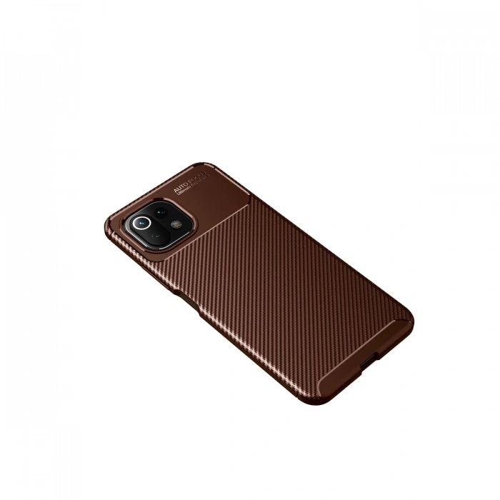 Newface Xiaomi Mİ 11 Lite Kılıf Auto Focus Karbon Kapak