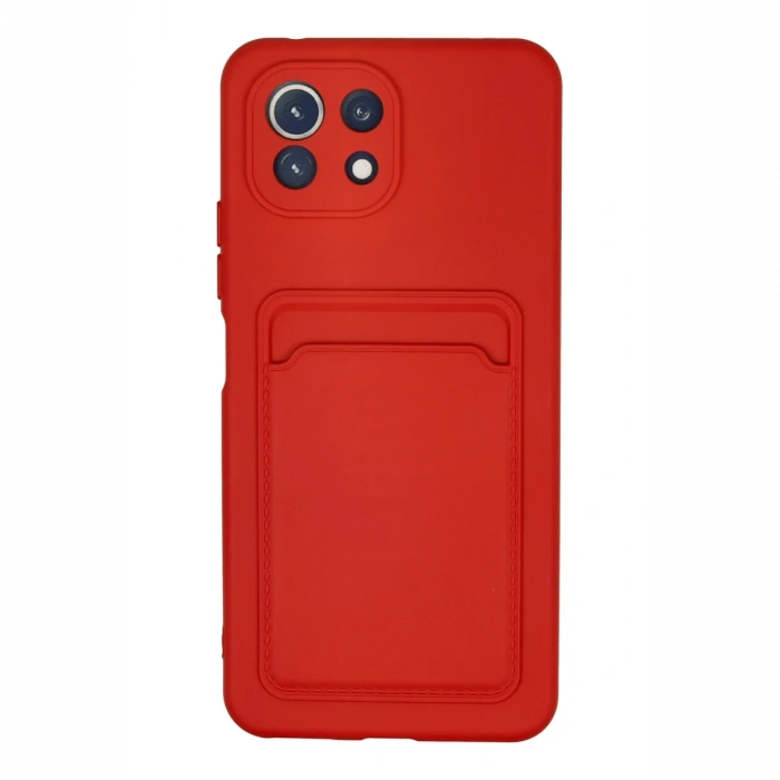 Newface Xiaomi Mİ 11 Lite Kılıf Kelvin Kartvizitli Silikon