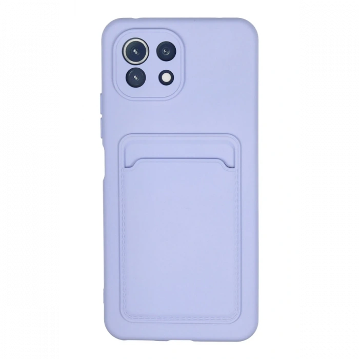 Newface Xiaomi Mİ 11 Lite Kılıf Kelvin Kartvizitli Silikon