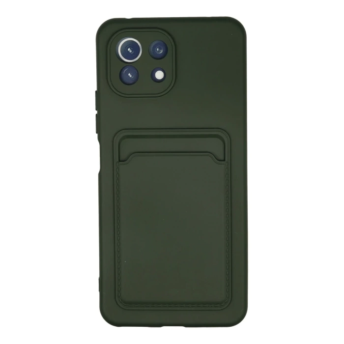 Newface Xiaomi Mİ 11 Lite Kılıf Kelvin Kartvizitli Silikon