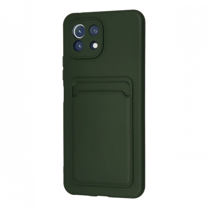 Newface Xiaomi Mİ 11 Lite Kılıf Kelvin Kartvizitli Silikon