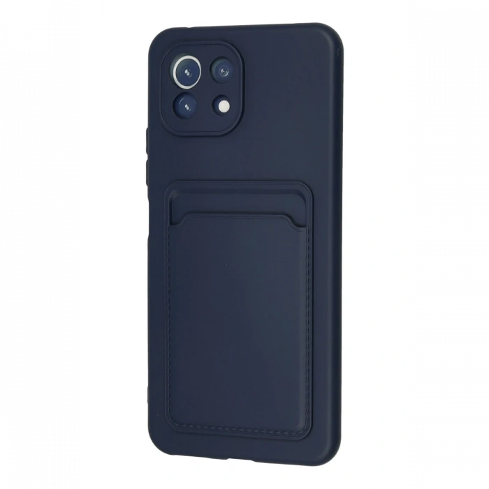 Newface Xiaomi Mİ 11 Lite Kılıf Kelvin Kartvizitli Silikon