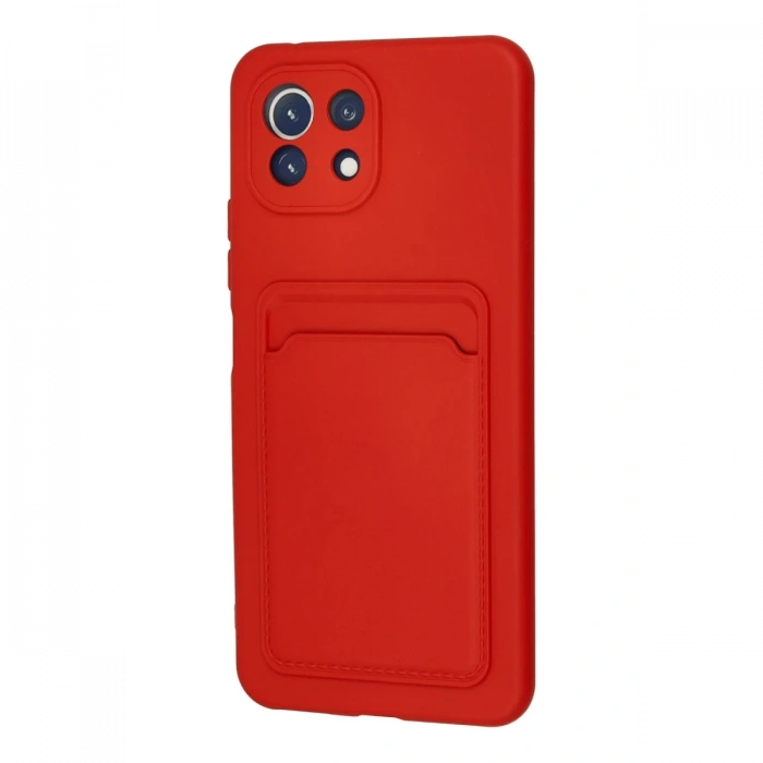 Newface Xiaomi Mİ 11 Lite Kılıf Kelvin Kartvizitli Silikon