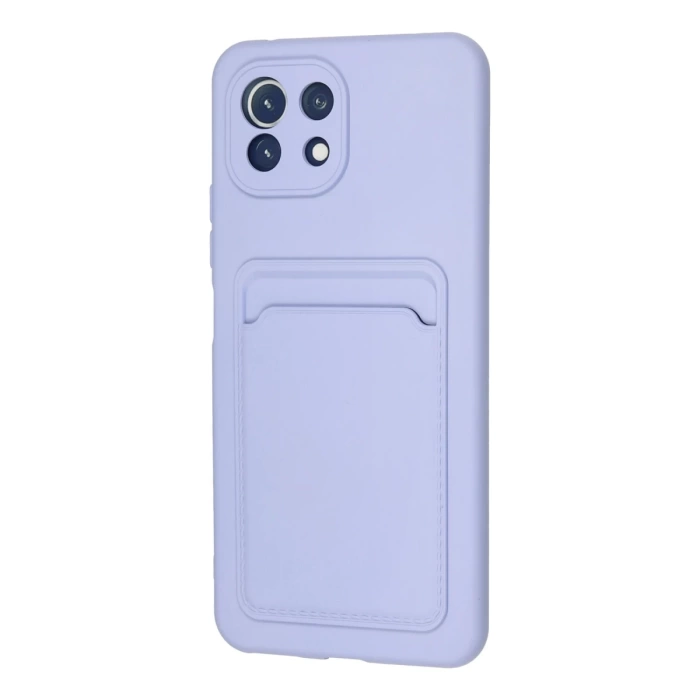 Newface Xiaomi Mİ 11 Lite Kılıf Kelvin Kartvizitli Silikon