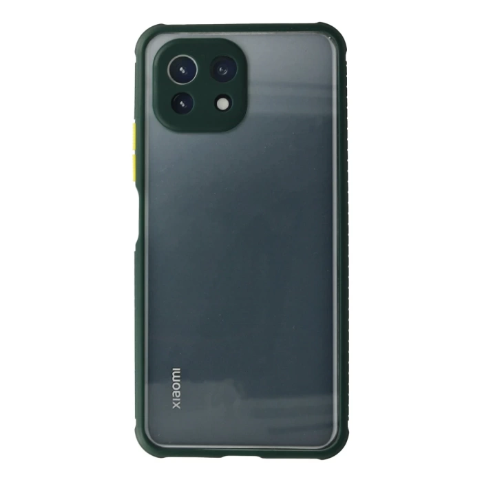 Newface Xiaomi Mİ 11 Lite Kılıf Miami Şeffaf Silikon