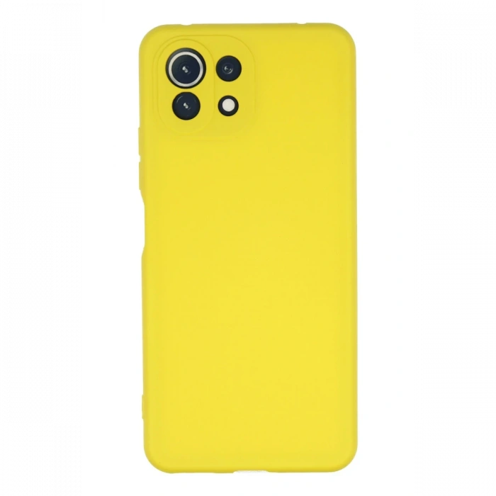 Newface Xiaomi Mİ 11 Lite Kılıf Nano içi Kadife Silikon