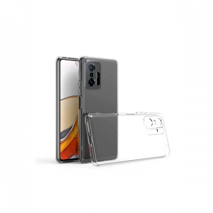 Newface Xiaomi Mi 11T Pro Kılıf Lüx Şeffaf Silikon