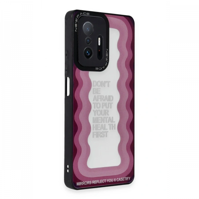 Newface Xiaomi Mi 11T Pro Kılıf Mirror Desenli Kapak - Mirror - 11