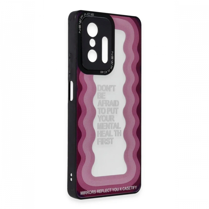 Newface Xiaomi Mi 11T Pro Kılıf Mirror Desenli Kapak - Mirror - 11