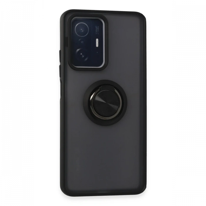 Newface Xiaomi Mi 11T Pro Kılıf Montreal Yüzüklü Silikon Kapak