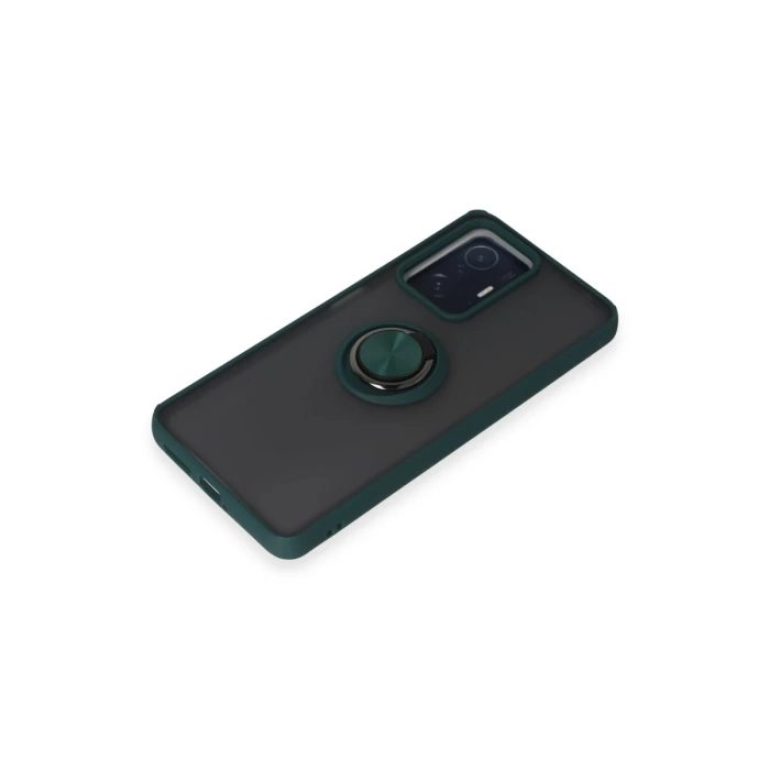 Newface Xiaomi Mi 11T Pro Kılıf Montreal Yüzüklü Silikon Kapak