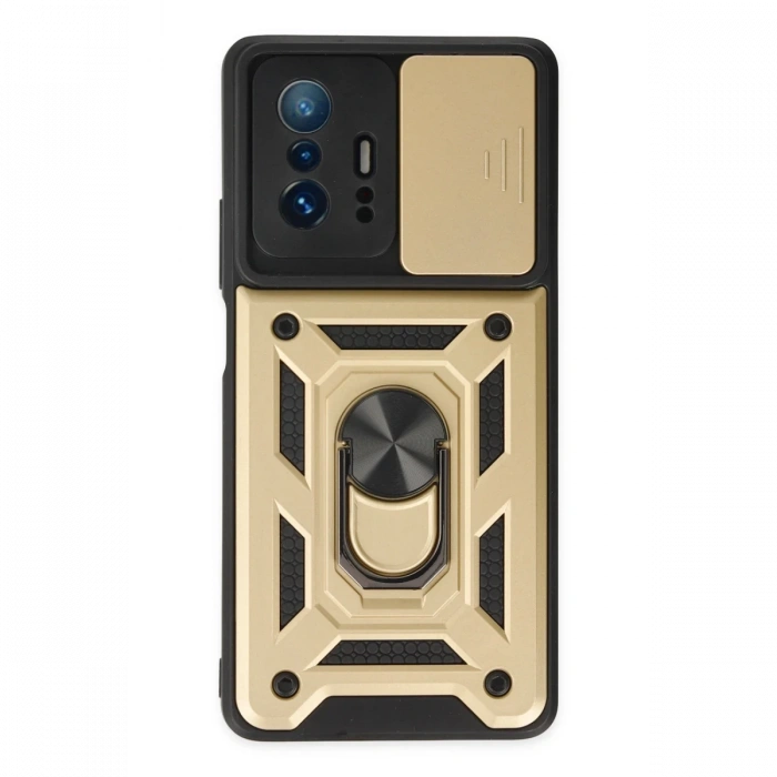 Newface Xiaomi Mi 11T Pro Kılıf Pars Lens Yüzüklü Silikon