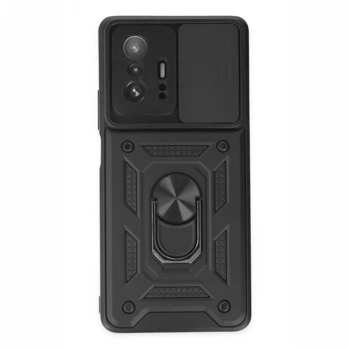 Newface Xiaomi Mi 11T Pro Kılıf Pars Lens Yüzüklü Silikon