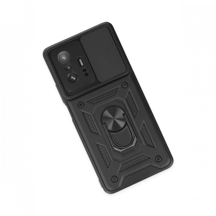 Newface Xiaomi Mi 11T Pro Kılıf Pars Lens Yüzüklü Silikon