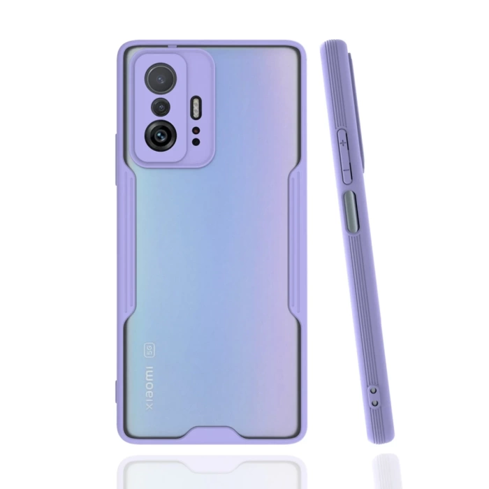 Newface Xiaomi Mi 11T Pro Kılıf Platin Silikon