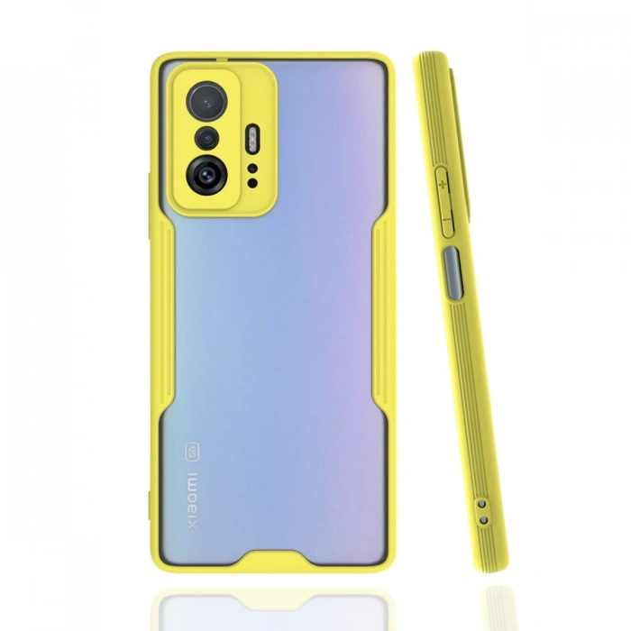 Newface Xiaomi Mi 11T Pro Kılıf Platin Silikon