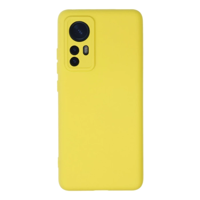 Newface Xiaomi Mi 12 Kılıf Nano içi Kadife Silikon