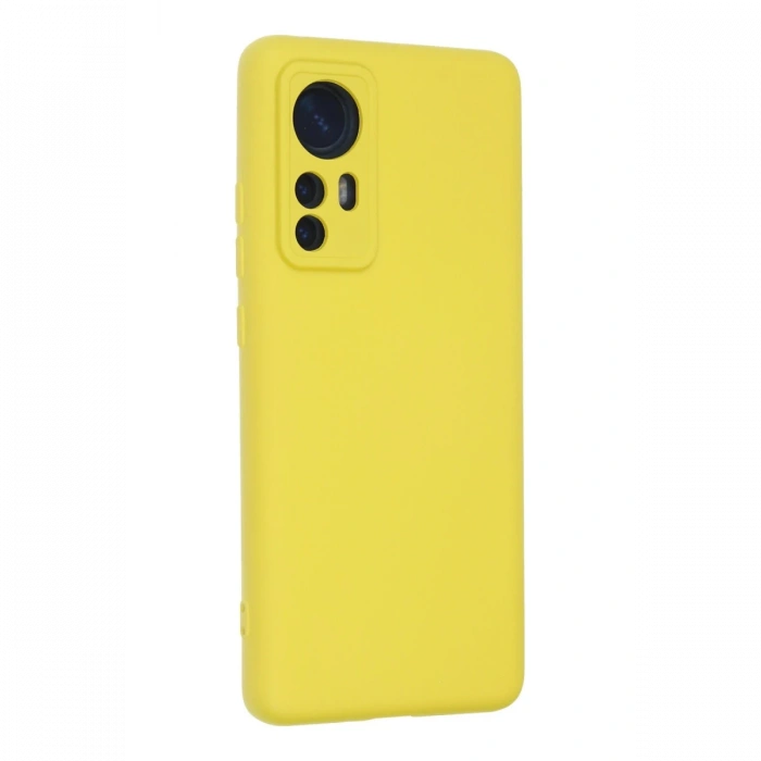 Newface Xiaomi Mi 12 Kılıf Nano içi Kadife Silikon