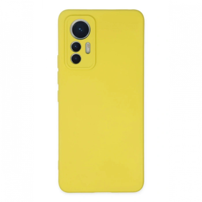 Newface Xiaomi Mi 12 Lite Kılıf Nano içi Kadife Silikon