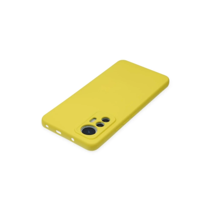 Newface Xiaomi Mi 12 Lite Kılıf Nano içi Kadife Silikon
