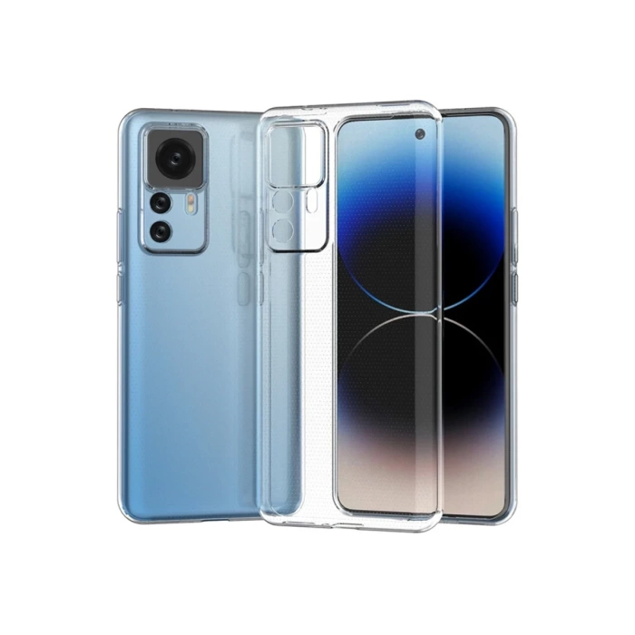 Newface Xiaomi Mi 12T Pro Kılıf Lüx Şeffaf Silikon