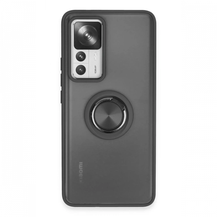 Newface Xiaomi Mi 12T Pro Kılıf Montreal Yüzüklü Silikon Kapak
