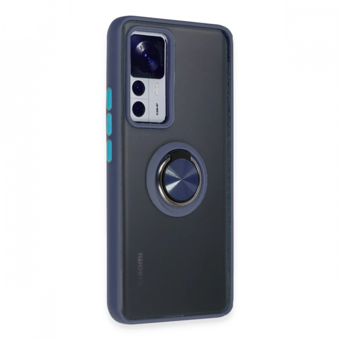 Newface Xiaomi Mi 12T Pro Kılıf Montreal Yüzüklü Silikon Kapak