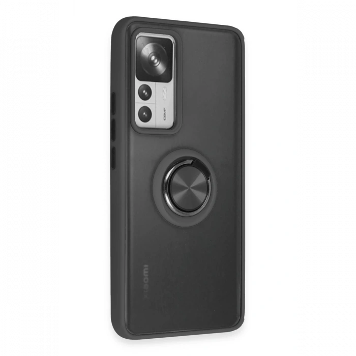 Newface Xiaomi Mi 12T Pro Kılıf Montreal Yüzüklü Silikon Kapak