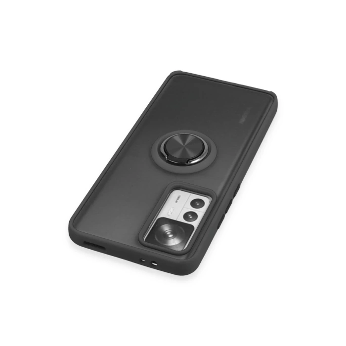Newface Xiaomi Mi 12T Pro Kılıf Montreal Yüzüklü Silikon Kapak